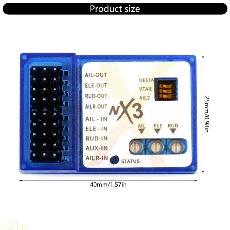 

E21E NX3 Flight Controller With Integrated Gyroscope For Accurate Balance And Improved Maneuverability