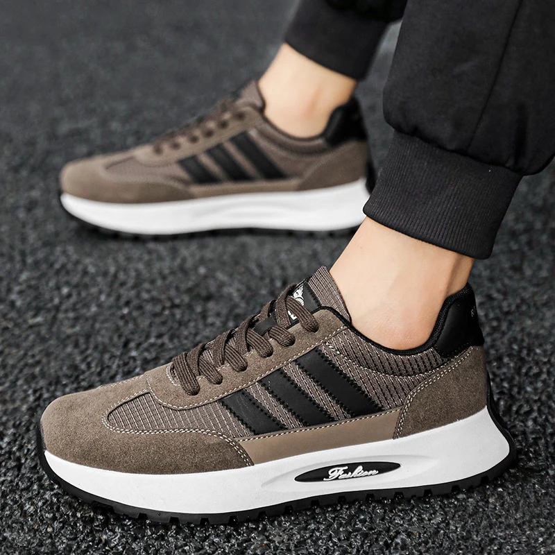 

Для мужчин, новинка 2025, кроссовки, мужская обувь, повседневная прогулочная обувь, удобная легкая спортивная обувь большого размера, осень