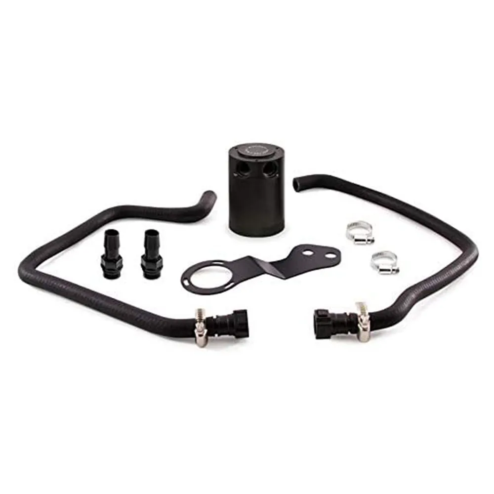 1set PCV Baffled Oil Catch Can Fits For Chevrolet Camaro SS 2016 Professional Automotive Components