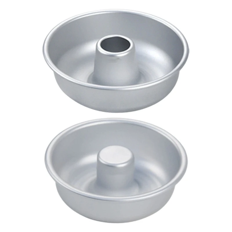 Aluminum Cake Pan Nonstick Front Dessert Baking Molds Perfect For Caramel Flan And Sponges Cakes Q5WC