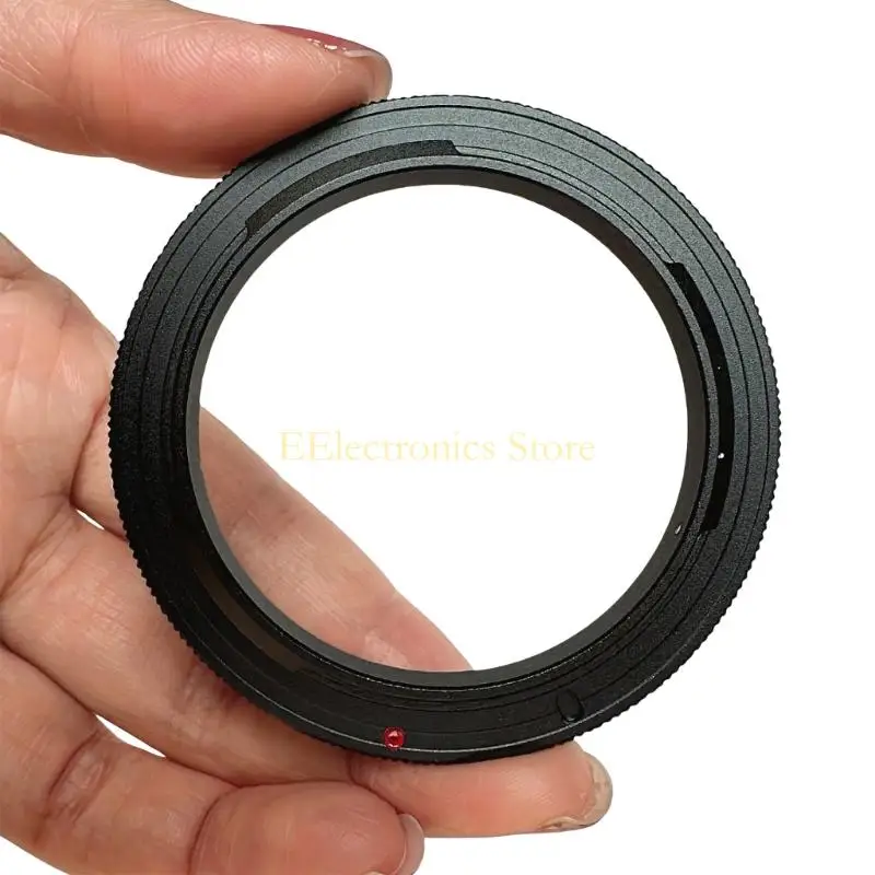 B03C Metal Lens Reverse Adapter for Cameras Mount Enhances Photography Lens Conversion Tool for Macro Shot Converters