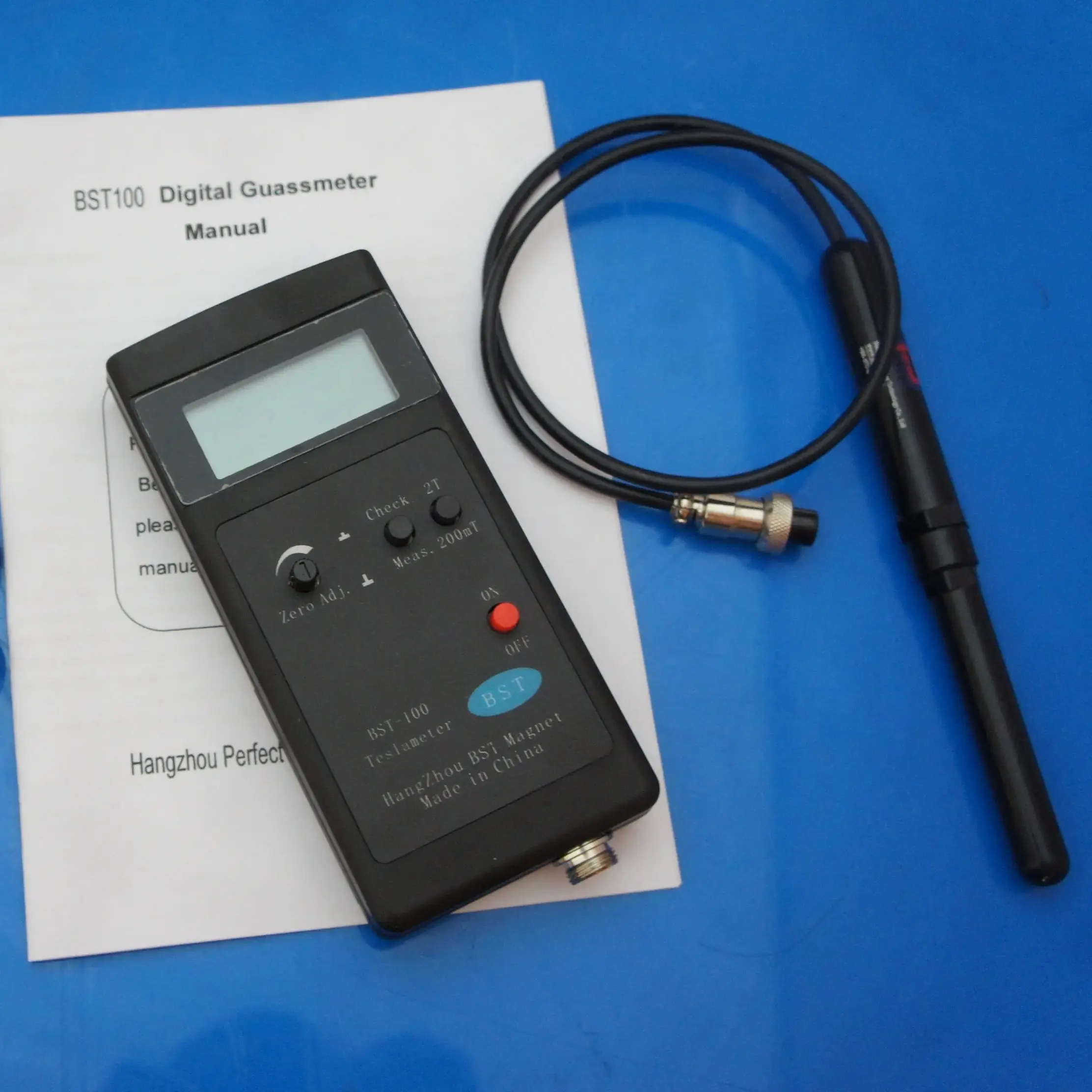 BST100 Professional Gaussmeter | Magnetic Field Tesla Meter BST-100 0~2000mT High Precision Magnet Tester