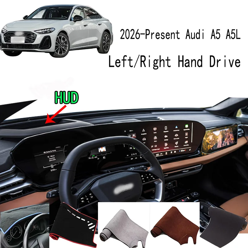 

For Audi A5 A5L 2026 2027 Accessories Dashboard Cover Instrument Panel Dash Mat Dashmat Protective Pad