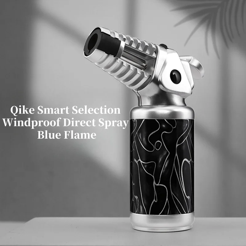 

JOBONOutdoor Windproof Blue Flame 360 °Inverted Metal Material Gas Lighter Ciga Moxibustion Spitfire Gun Multifunctional Lighter