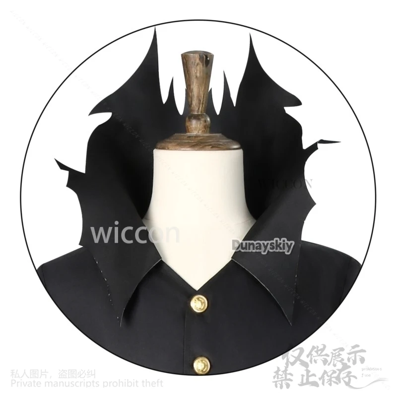 Anime Dandadan Cosplay Okarun Ken Costume Black Red Uniform Glasses Wigs 3D Mask Props For Halloween Christmas Man Cos