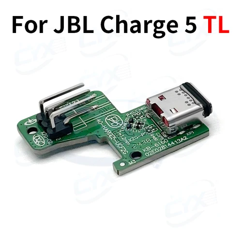 Imagen 2 del producto Para JBL CHARGE5 conector de placa de alimentación Micro USB para JBL Charge 5 TL Altavoz Bluetooth tipo c puerto de carga USB