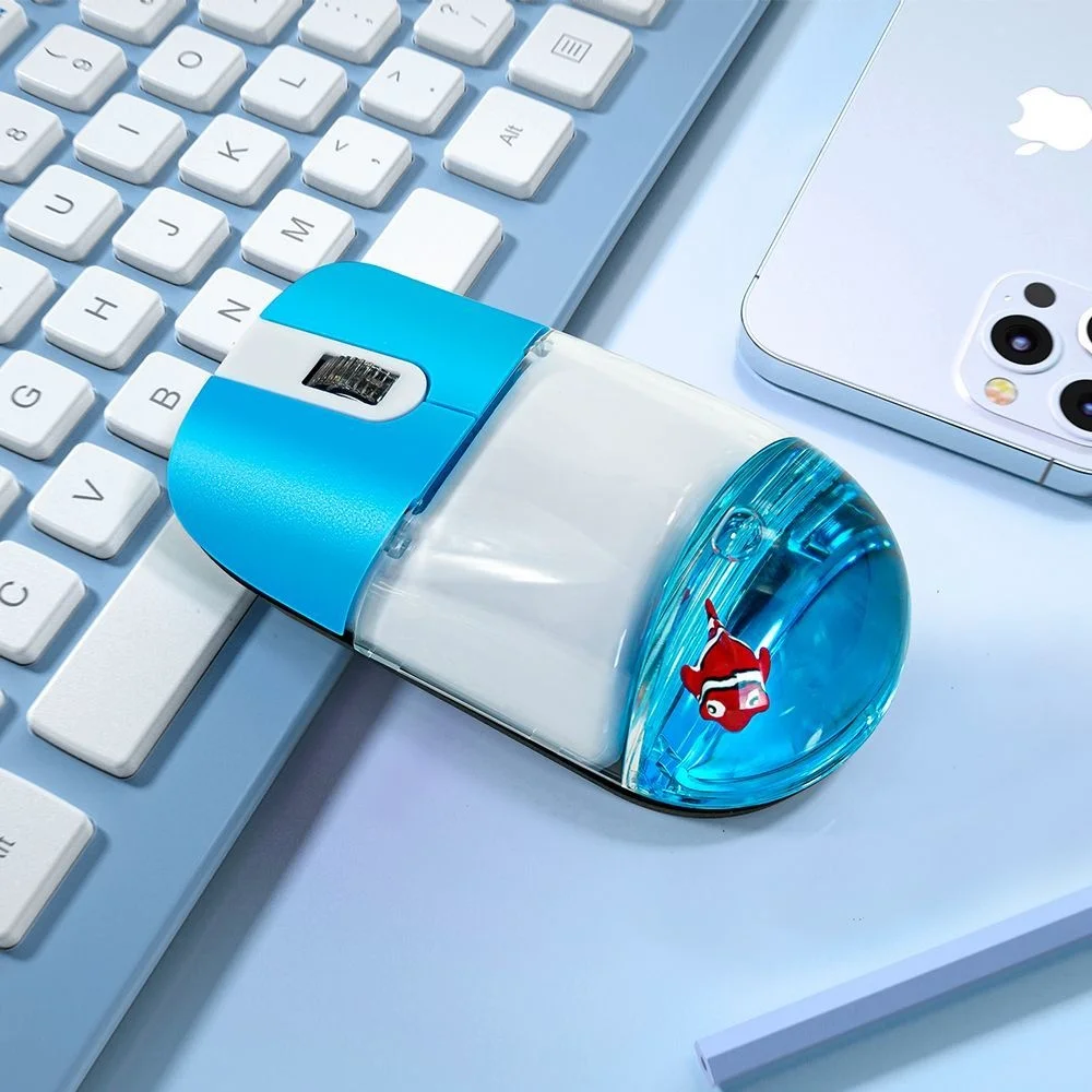 

Aqua Mouse Water Mouse Float Wireless 2 0,4 г/Bluetooth милый бесшумный компьютер плавающие животные киберспортивные игровые мыши аксессуары подарок