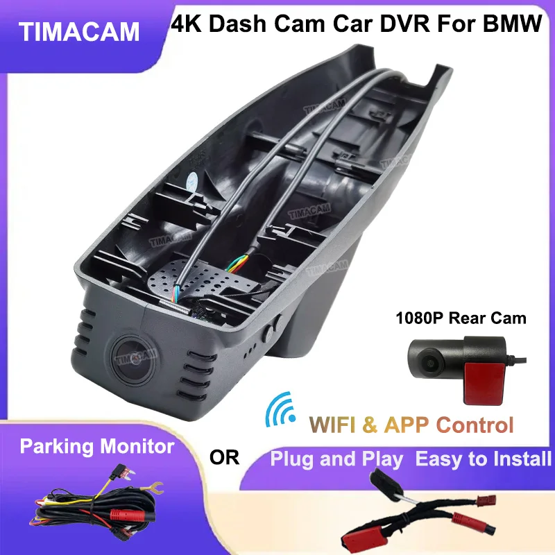 

Plug and Play 4K 2160P Dash Cam Rear Camera For BMW I3 I01 2013 2014 2015 2016 2017 2018 2019 2020 2021 2022 2023 Car DVR 24H