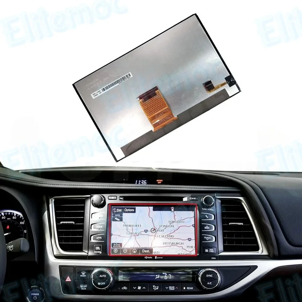

LA080WV2-TD01 8" LCD Display For Toyota Highlander 2014-2019 Radio Navigation Screen Replacement
