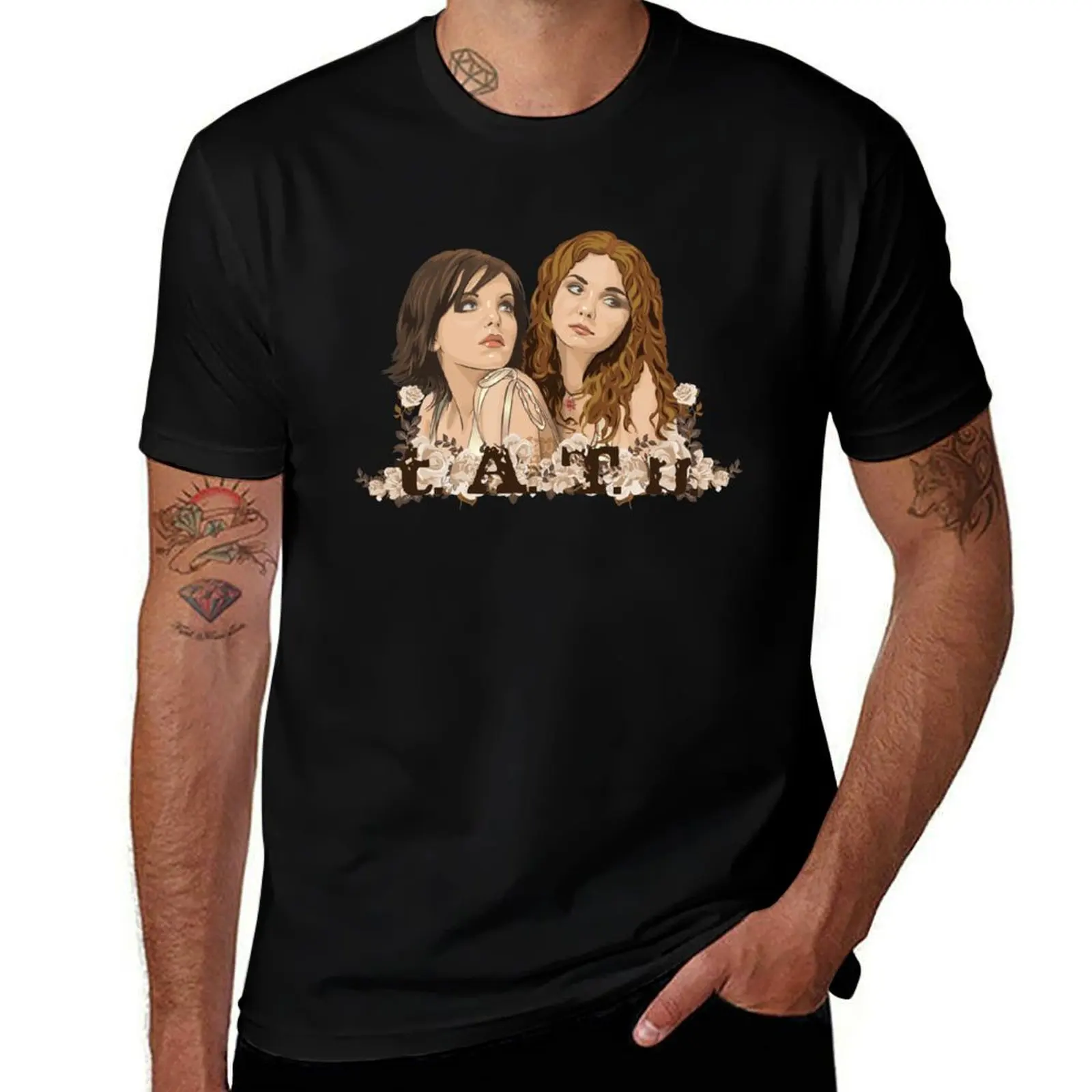 

t.A.T.u T-Shirt cotton t shirt man printed t shirts for man T-Shirt
