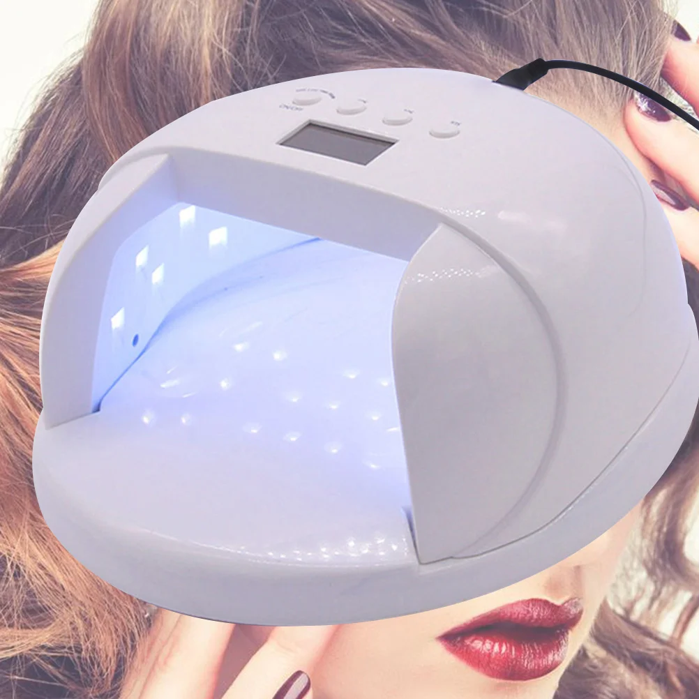 60W Uv LED Gel Lamp for Nails Fast Gel Types with Timer Ideal for Nail Salons and DIY At Home Nail Lamp