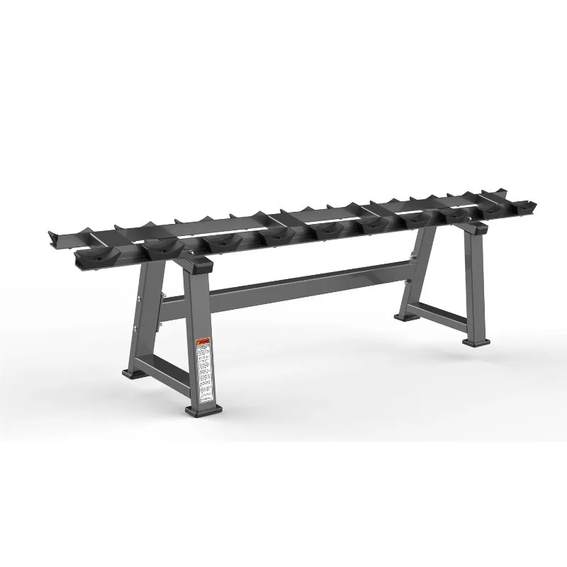 

Двухуровневая прочная стойка для хранения гантелей из цельного металла для бодибилдинга, тренажерного зала и домашнего фитнес-оборудования. Ежегодная горячая распродажа.