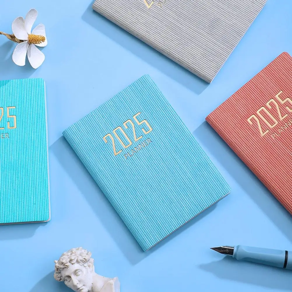 Thick Paper Notebook Soft-touch Cover Notebook 2025 Planner with Thick Paper Faux Leather Cover Smooth Writing Notebook for No