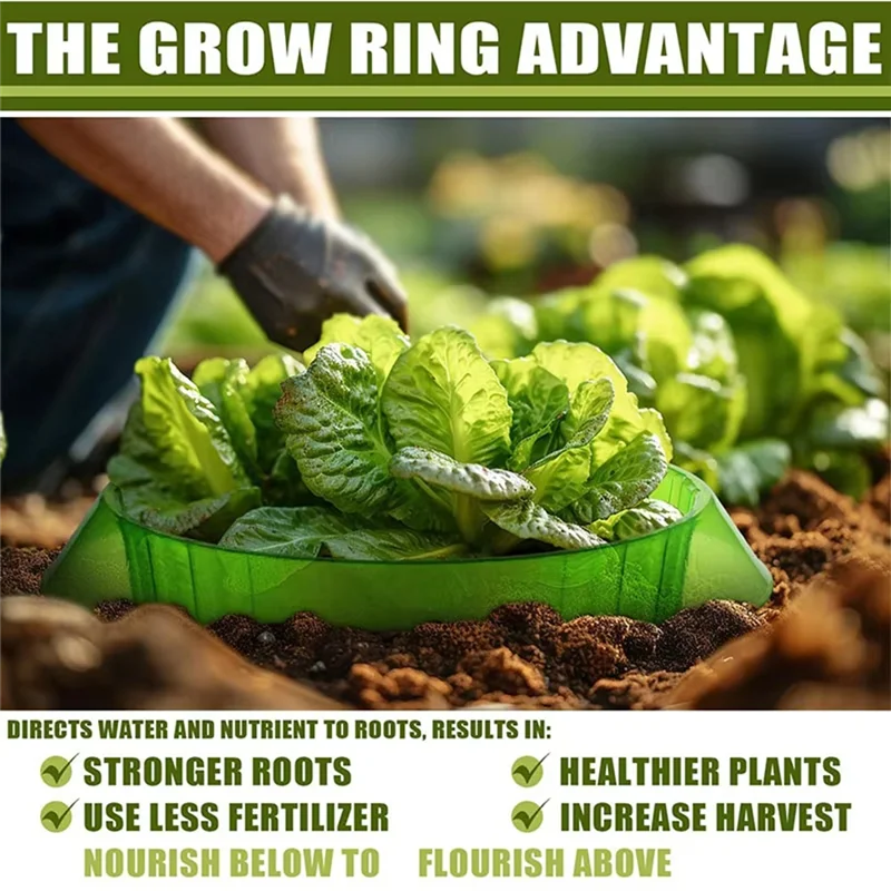 ABKY-Plant Protection Rings Snail Collars Stop, Eco-Friendly Garden Solution Eco-Friendly Garden Solution