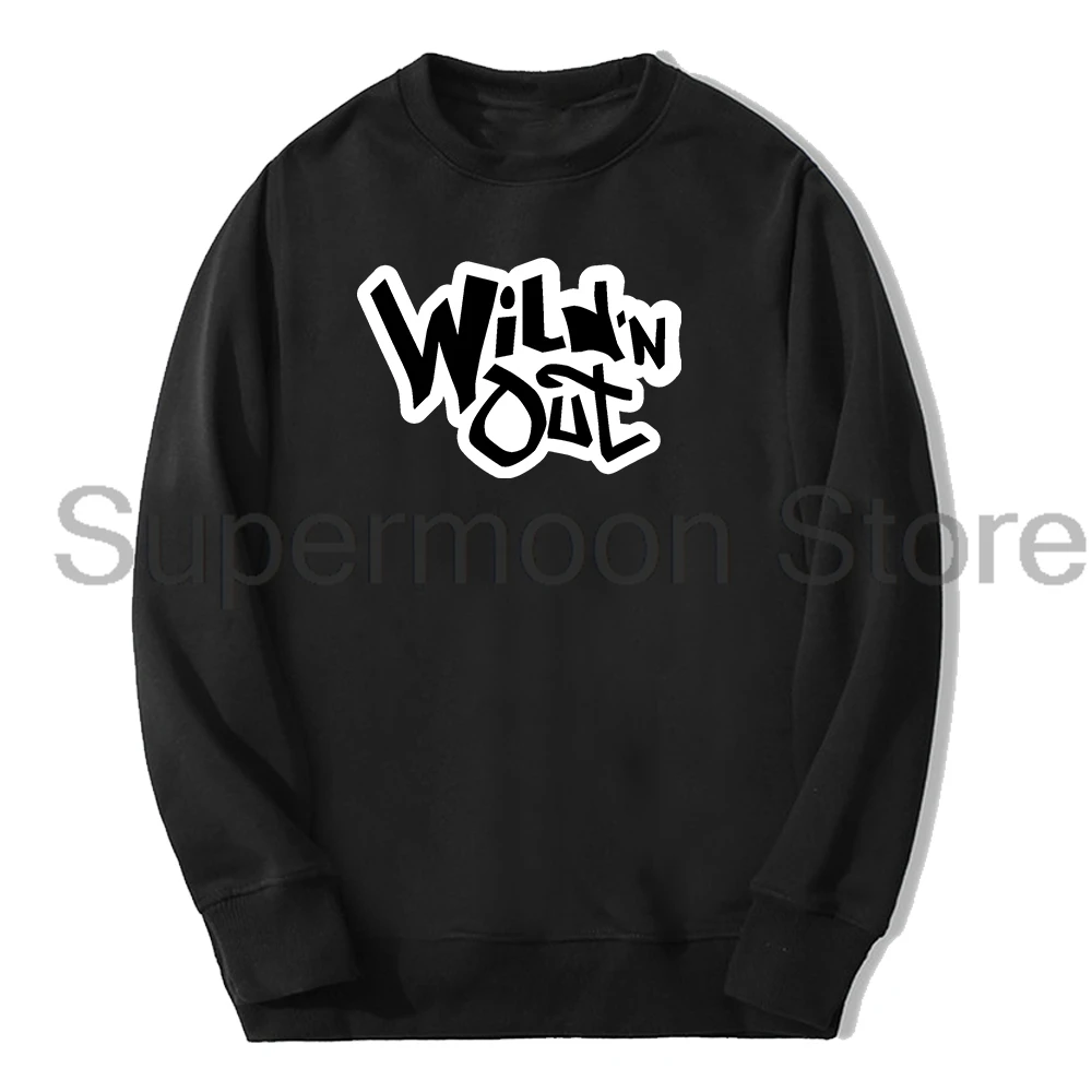 

Wild'N Out Logo Merch Fashion Tv Show Crewneck Long Sleeve Streetwear Women Men Sweatshirt Hip Hop Clothes