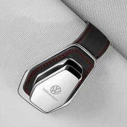 Car Sun Visor Sunglasses Clip Eyeglasses Holder For Volkswagen VW Polo GTI Bora Golf Passat Touareg Tiguan Sharan Lavida T-CROSS