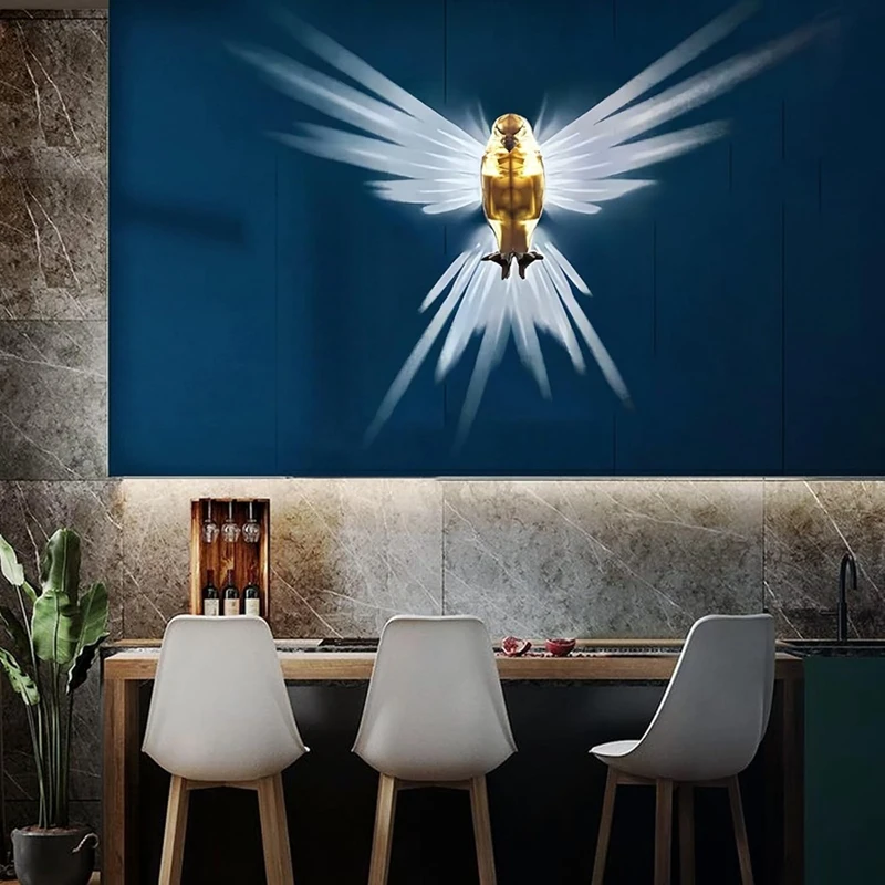 Animals Led Eagle Lamp Night Light, Home Decoration Lamp for Study Bedroom Dining Room-AT35