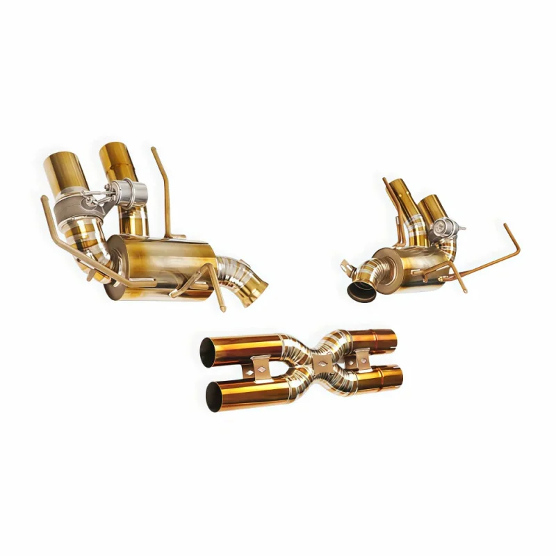 

Выхлопная система Valvetronic Catback для Ferrari FF F12 6.3 V12 2011-2017 из титанового сплава, глушитель, выхлопные трубы, X-образная труба, улучшение звука
