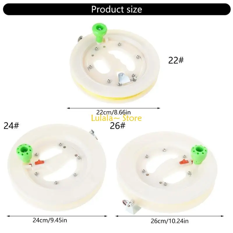 Y4QAプロフェッショナルカイトストリングリール安定した建設スプールカイト釣り線