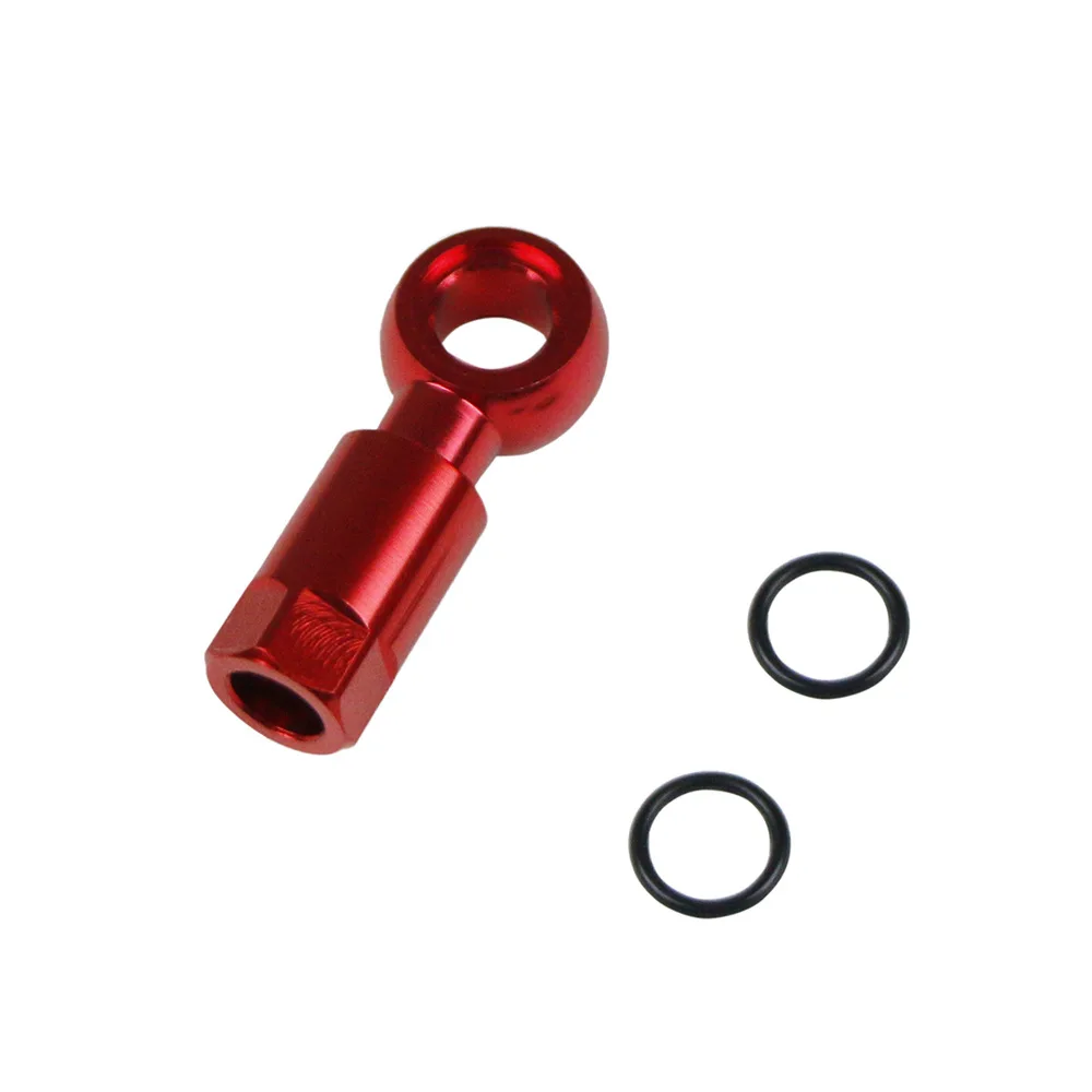 Bike Hydraulic Brake Olive Connector Aluminium Hose Kit for SLX For XT For XTR Featuring Olive and Two Sealing Rings