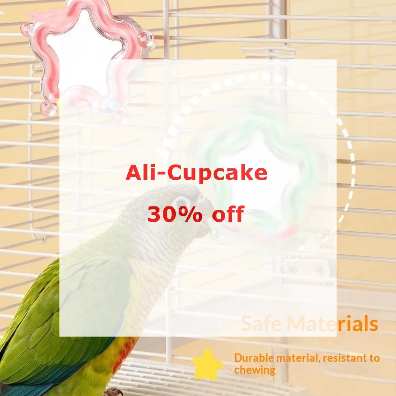 Bird Cage Entertainment Toy Rotating Treat Dispenser Interactive Parrot Toy For Effective Mental Stimulation For Parrots
