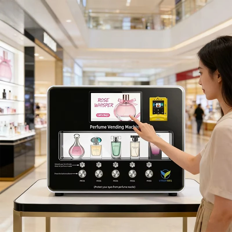 FOODLINE Office Building Beauty Lounge Perfume Vendor Dustproof Control Panel 24h Unattended Fragrance Retail Gear