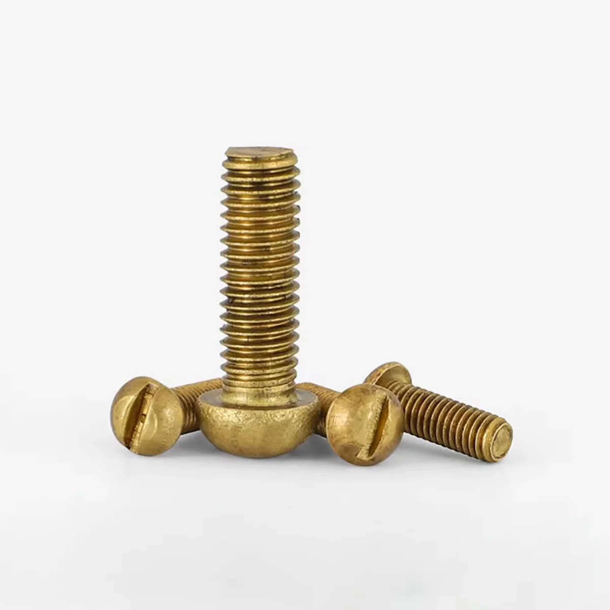 Brass Slotted Round Head Screw / Bolt M3M4M5M6M8