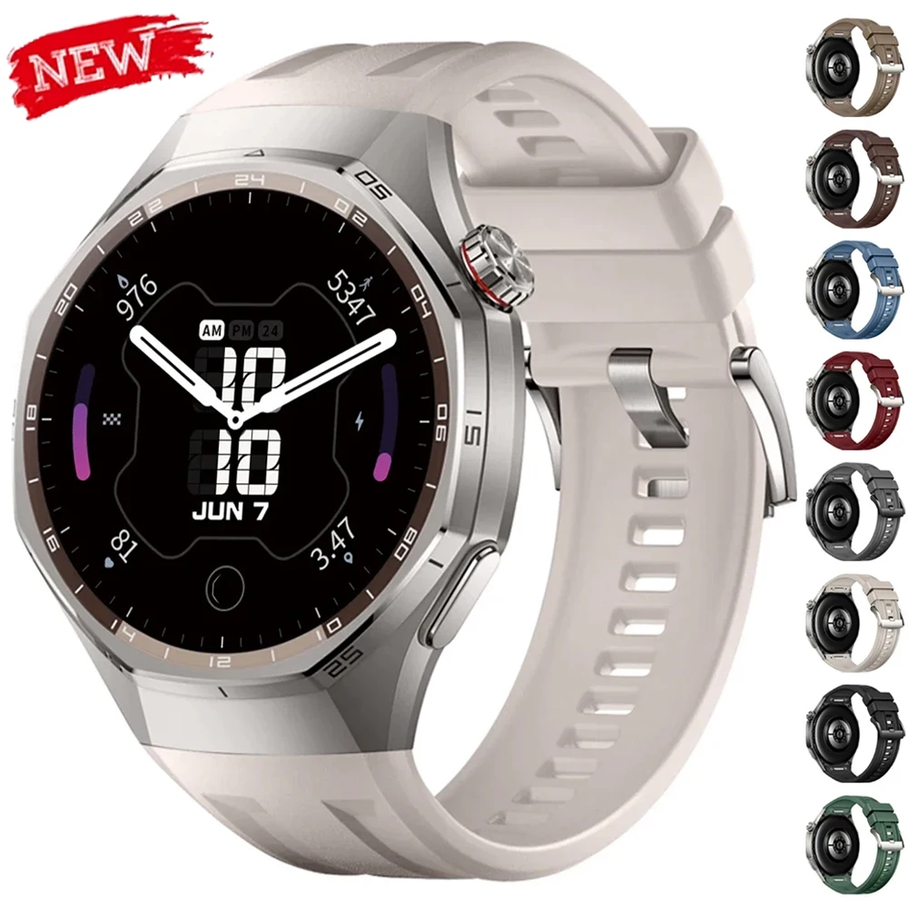 Silikonarmband für Huawei Watch GT6 Pro 46 mm Schnellverschluss-Sportarmband Correa-Armband für Huawei GT6 46 mm Herrengürtelzubehör