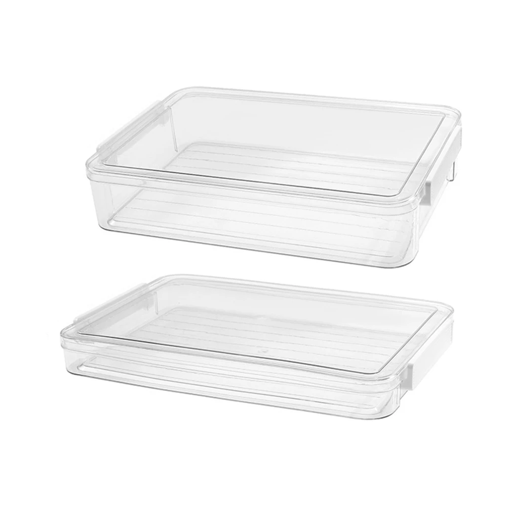 Document Organizer Storage Box Case Desk Desktop Exquisite File Paper Container With Lid Brand New High Quality