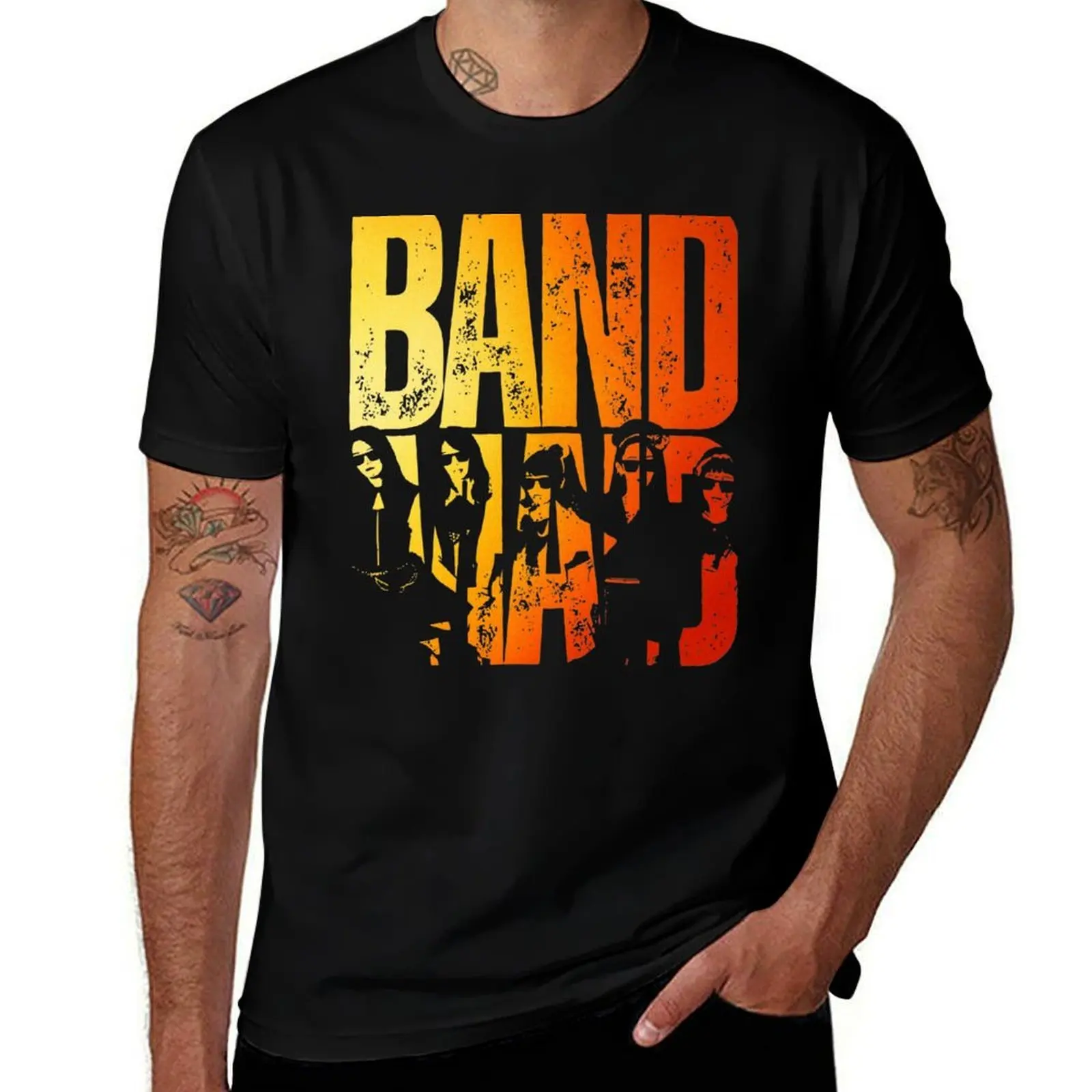 

Band Maid T-Shirt shirts graphic Aesthetic clothing baggy shirts Men's cotton t-shirt