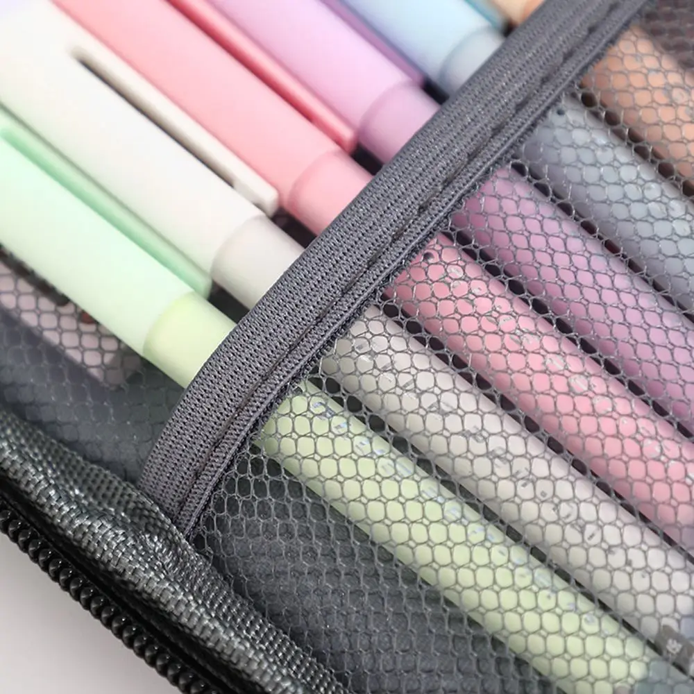 New Oxford Pen Bag Ultra-thin Portable Pencil Case Multi-functional Stationery Organizer Students Gift image 5