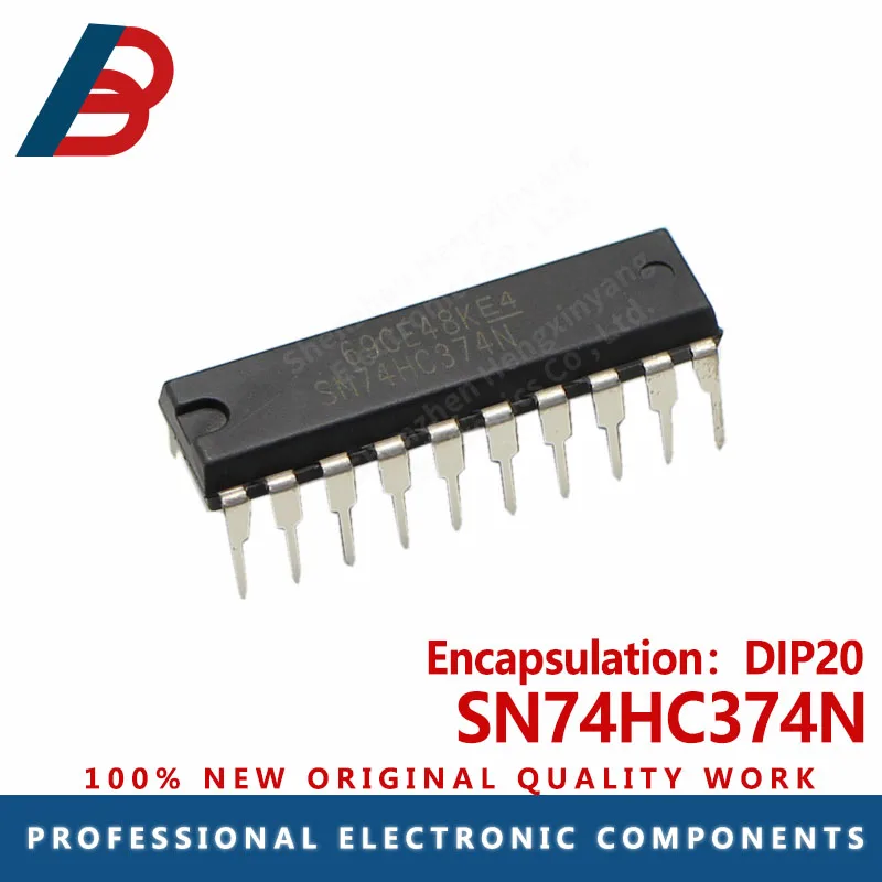 10PCS SN74HC374N tri-state octal D-type flip-flop chip directly inserted DIP20