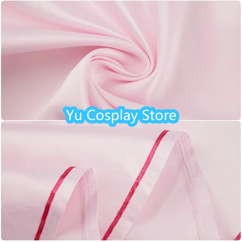 Disfraces de Anime Sword Art Online Yuki Asuna, lindo traje de fiesta, vestido rosa, Carnaval de Halloween, Uiforms, hecho a medida