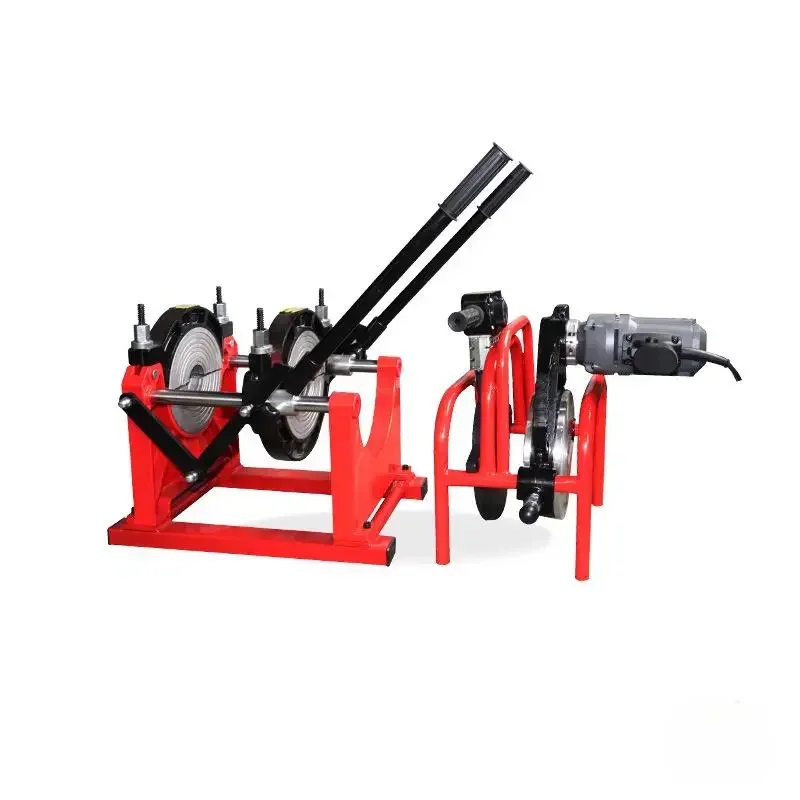 63-160 mm High Quality Hand-propelled Hdpe Pipe Butt Fusion Welding hine MS 160-2 HDPE Pipe Welder