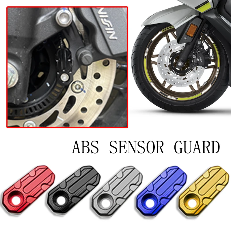 

Motorcycle Front Wheel ABS Sensor Protection Guard Cover Fit For Honda Forza350 NSS350 FORZA 350 Aluminum Brake Protective Cover