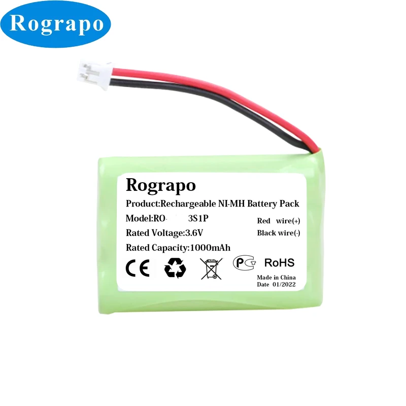 Nowy 3.6V 1000mAh akumulator NI-MH do Motorola MBP-33 MBP33S MBP36 MBP36S MBP36PU MBP43 MBP41 CB94-01A Baby Monitor baterii