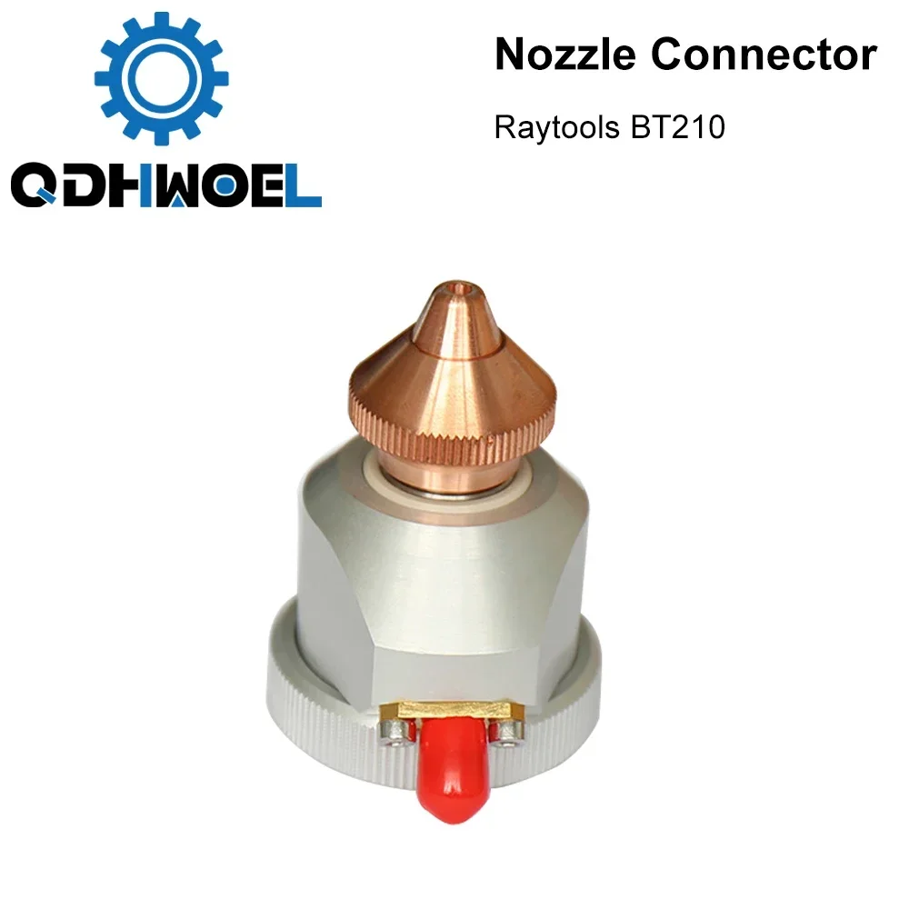 

QDHWOEL Raytools Fiber Laser Cutting Head BT210 BT210S Nozzle Connection Part for Fiber Metal Cutting Machine