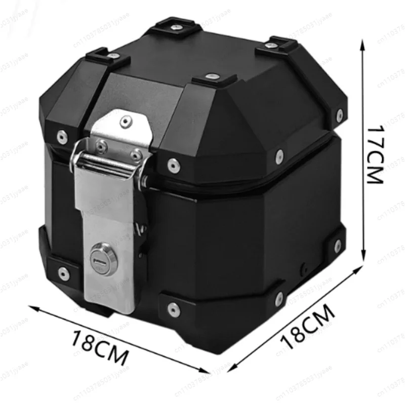 Super Small Mini 5/8L Aluminum Alloy Small Tail Box Motorcycle  Electric Vehicle Small Size Tail Box