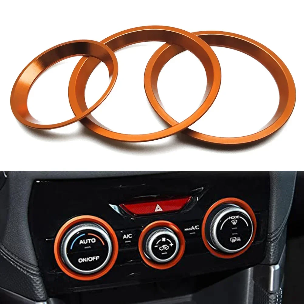 

Sleek Design Air Conditioning Decorative Ring Compatible with Select Model Subarus (For Forester/Crosstrek/Impreza)