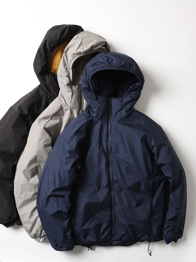 

High Quali Outdoor Men's Cotton Jaet Hooded Casual Comfortable Waterproof Thiened Zipper Closure Faionable Urban Sle