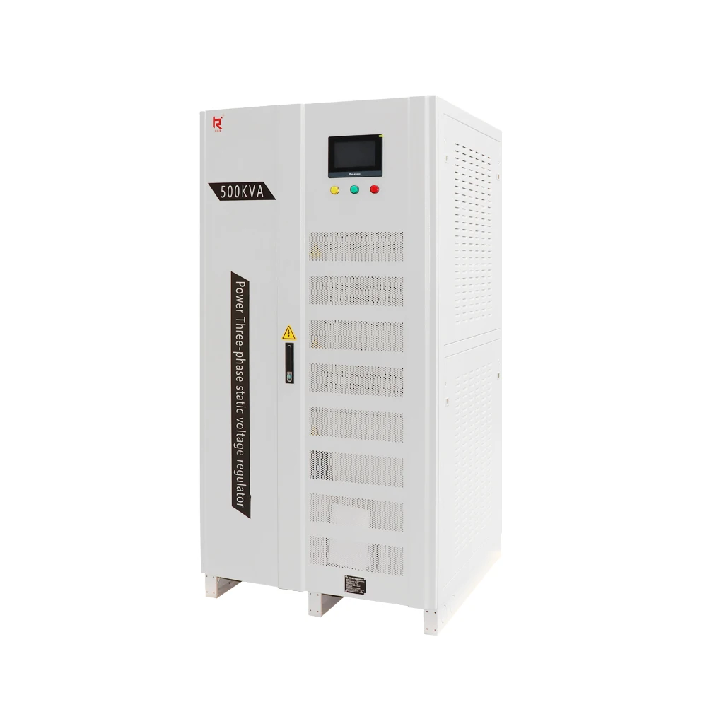 Three Phase 300KVA Industrial Voltage Regulator Avr Stabilizers Voltage Regulators Ac Stabilizer