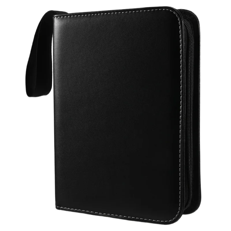 A13E-4 Pocket Double Sided Top Loaders Binder, Card Binder Abulm For Game/Football/Baseball Card