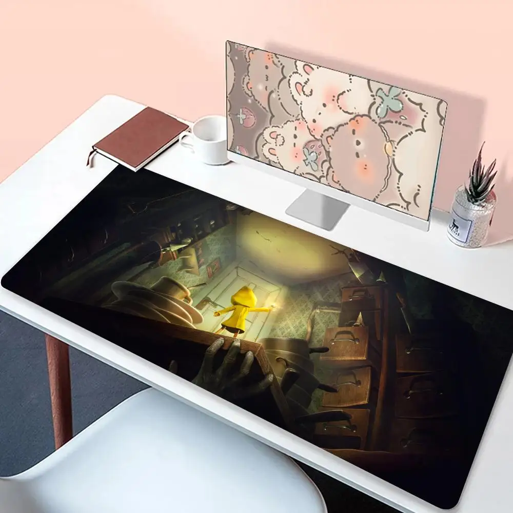 

Horror decryption game Little Nightmares series Mouse Pad Non-Slip Rubber Edge locking mousepads Game play mats for notebook Off