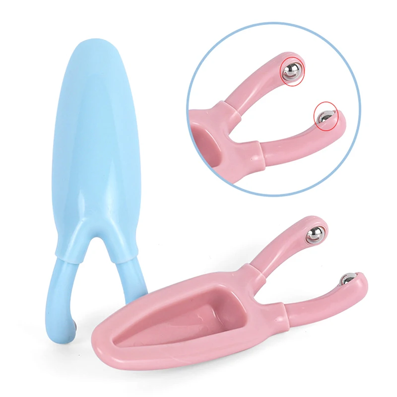 

Nose Massage Trigger Point Resin Face Lifting Guasha Scraping Facial Gouache Y-shaped Fork Massage Plate Nose Massager