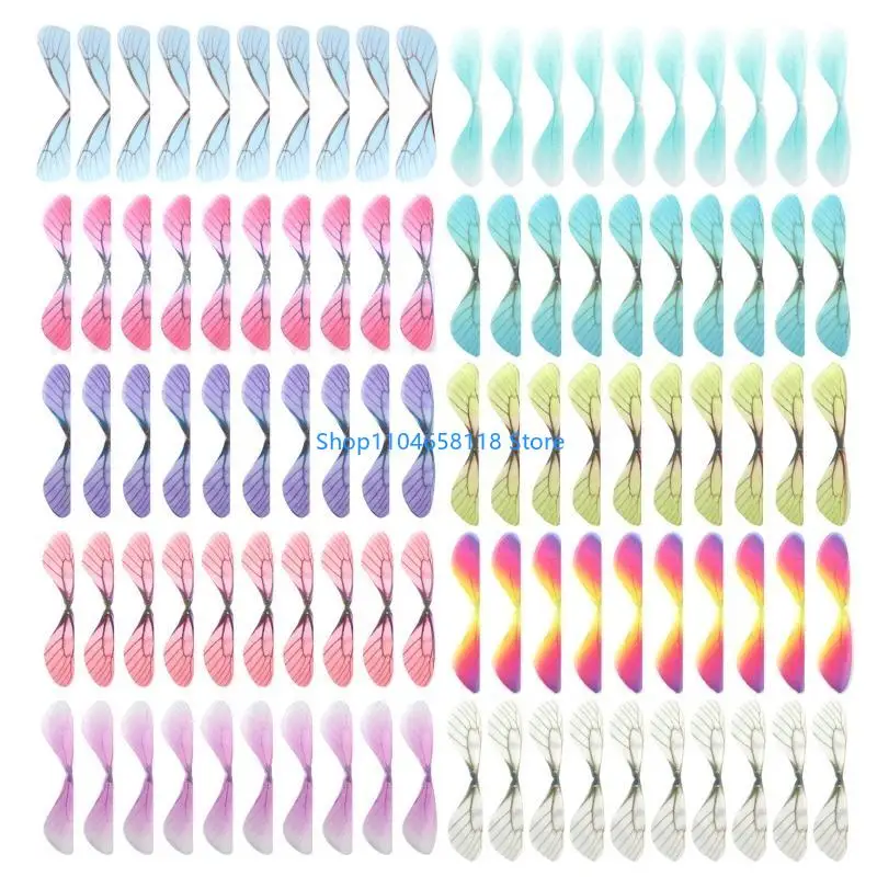 

Wing Charms Pendants for Butterfly Wing DIY Earrings Hair Clip Decorat