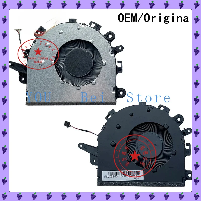 Nuevo ventilador de refrigeración GPU para CPU de ordenador portátil para Lenovo Ideapad 15sIML 15sARE 15sIIL 2020 3-15IIL05 3-15ITL05 V15-IIL V15-ADA V15-IKB V15-IWL