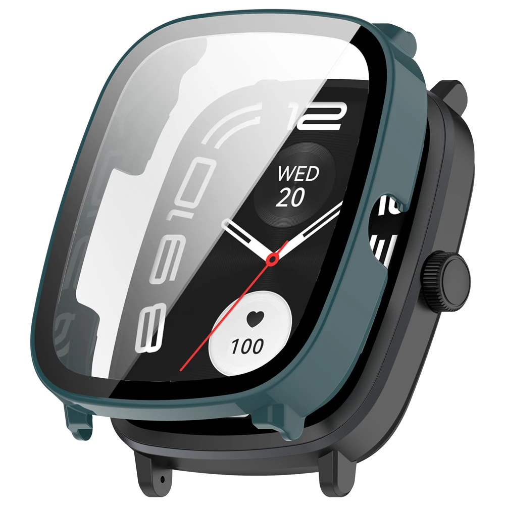 Capa para haylou rs5, proteção completa de tela, capa dura para pc