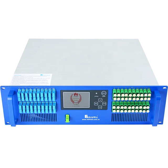 XG-PON XGS - PON  ONU ONT CATV FTTH High Power Fiber  CATV EDFA combiner 40 Ports 20dBm 21dBm 22dBm power