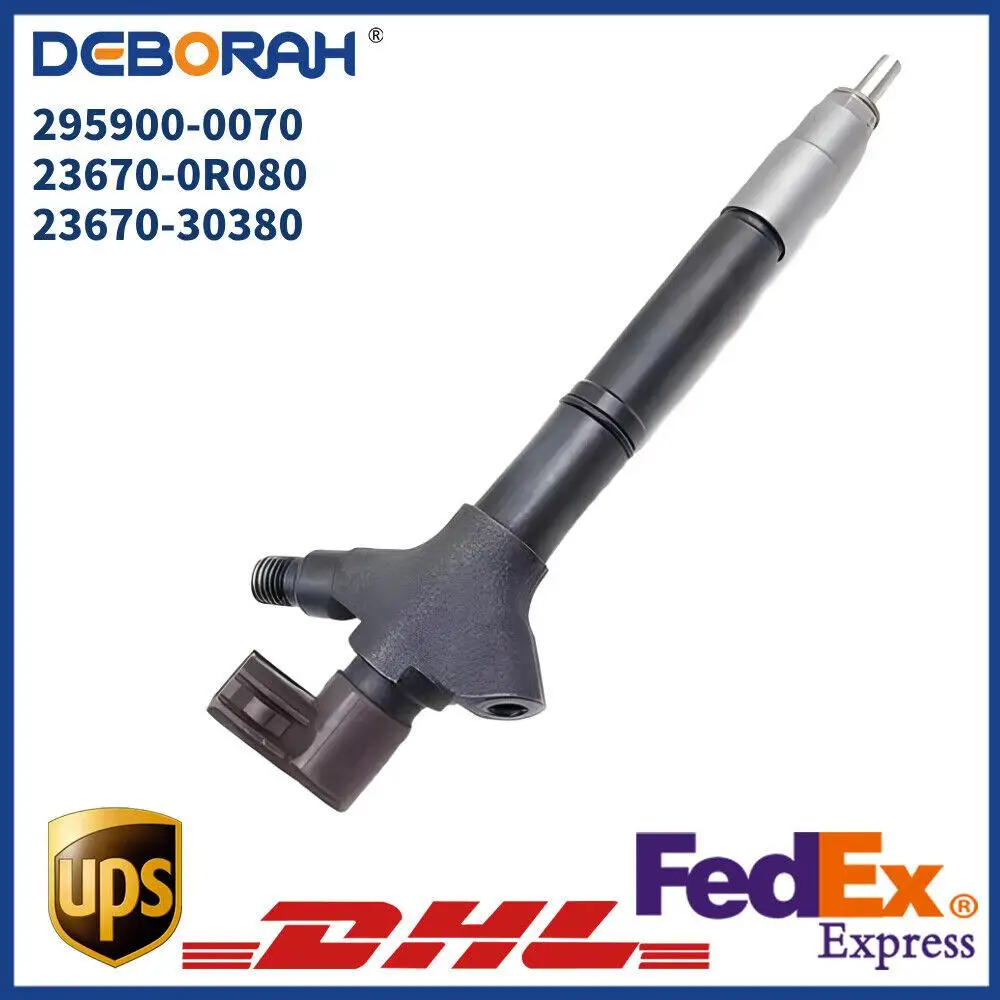 

Diesel Common Rail Fuel Injector 295900-0070 23670-0R080 For Toyota 2KD Toyota Hilux Vig 2KD/HIACE