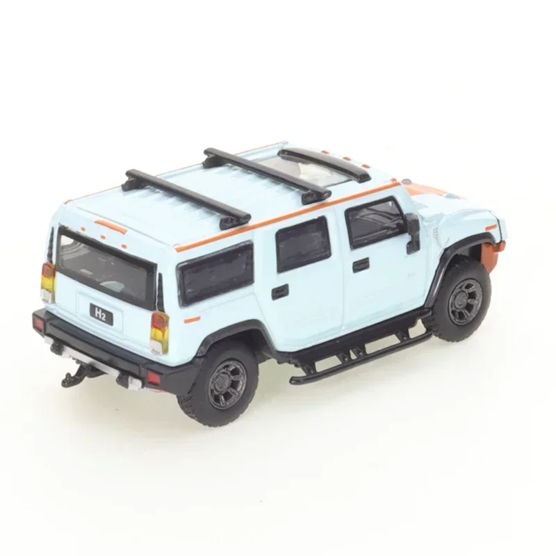 JKM 1/64 Hummer H2 SUV Off-road Vehicle Petroleum Edition Cars Alloy Vehicle Die-casting Collection of car model toys ornaments